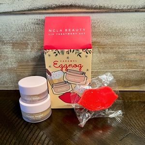 NCLA Beauty Eggnog Lip Balm & Scrub Duo NEW